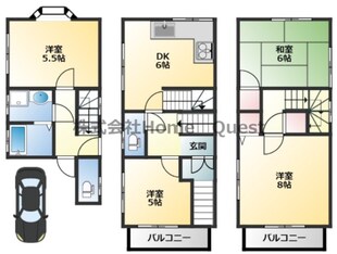 国分市場2丁目戸建の物件間取画像